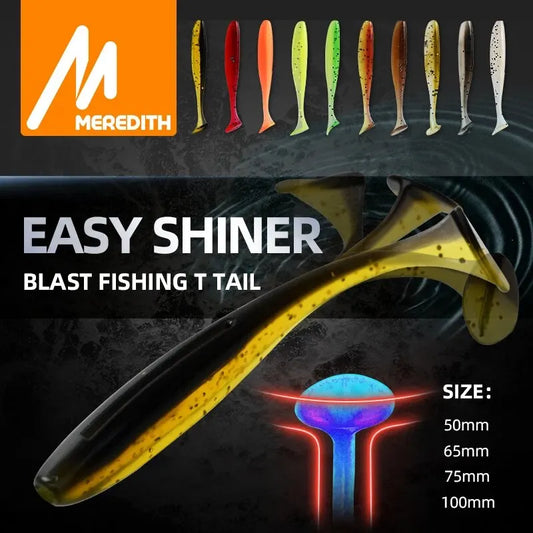 MEREDITH Easy Shiner Fishing Lures 50mm 65mm 75mm 100mm Wobblers Carp