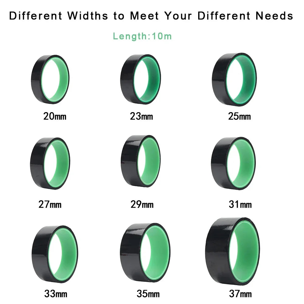 RGO Bicycle Tire Liner Vacuum Tire Pad MTB Tubeless Rim Tapes 20-37MM