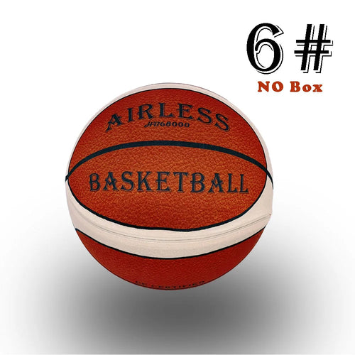 Silent Basketball Size 7#(29.5")6#/5# Dribbling Indoor Grooved Airless