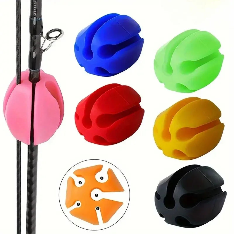 Rod Ball Retaining Clip Rod Holder Protector Storage Device Fishing