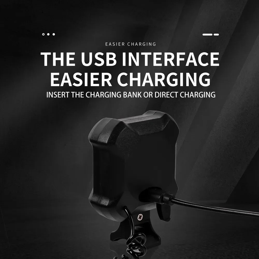 Bicycle Electronic Bell Bicycle Light Scooter E-bike Trumpet Alarm