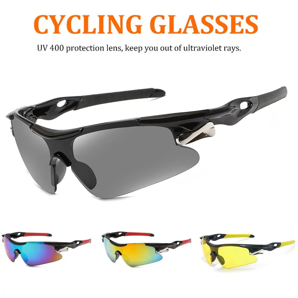 Sports Men Sunglasses Road Cycling Glasses Mountain Riding Protection