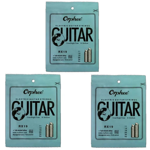 Orphee RX15 17 19 Electric Guitar Strings Nickel Alloy Super Light