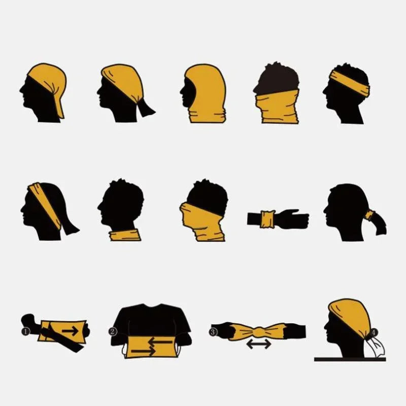 Ourdoor Cycling Hiking Camping Hunting Running Neck Tube Scarf Bandana