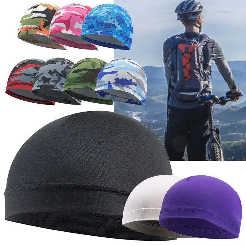 Quick Dry Helmet Cycling Cap Summer Anti-UV Anti-Sweat Sports Hat