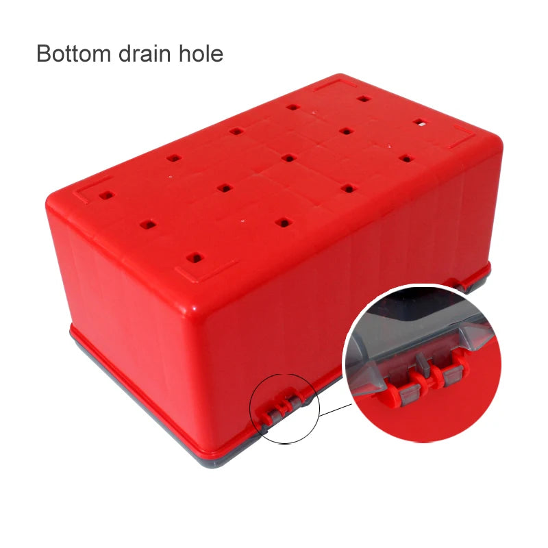 Fishing Tackle Box Squid Jig Organizer Boxes Webfoot Octopus Egi