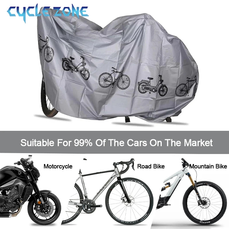 Bicycle Cover Motorcycle Rain Cover Waterproof Dustproof Anti-UV