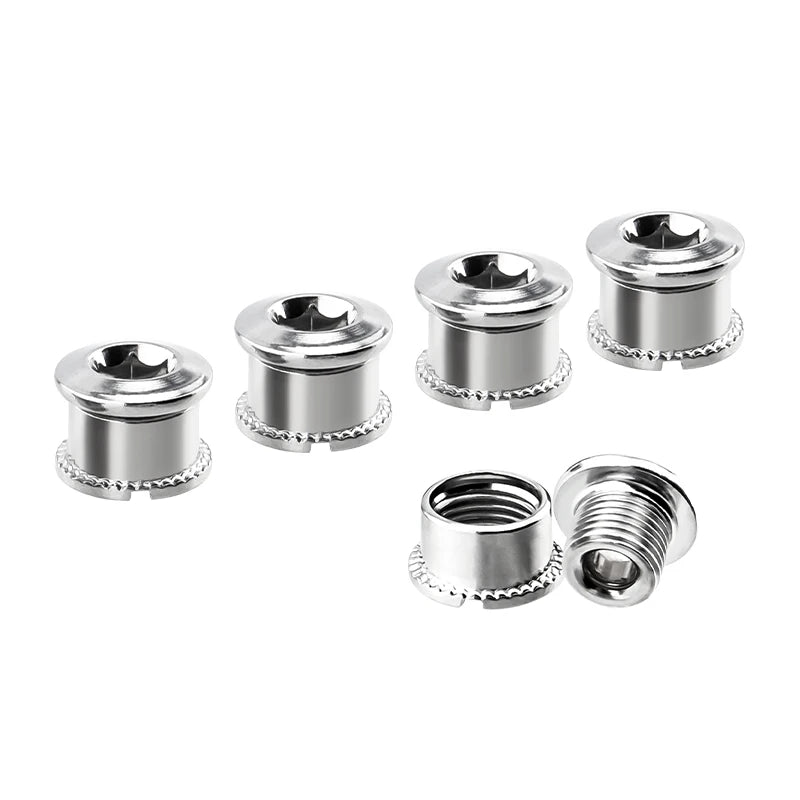 MUQZI 5 Pair Chainring Bolts Bike Single Double Three Disc Chainring