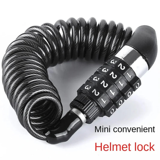Bicycle Lock Steel Wire Chain Lock Mountain Bike Motorcycle Anti-theft