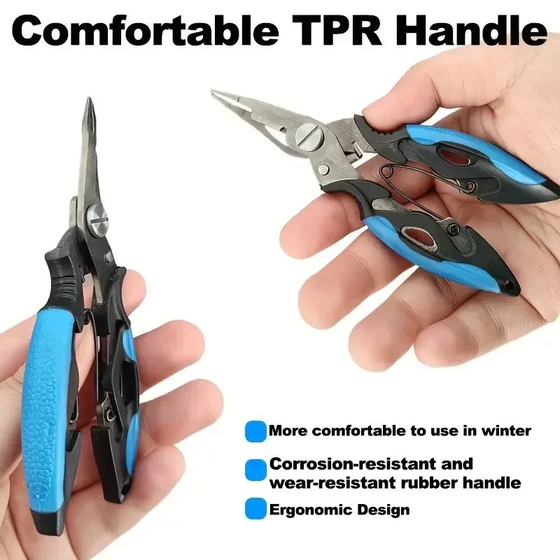 New Multifunctional Fishing Pliers Accessories 420 Stainless Steel