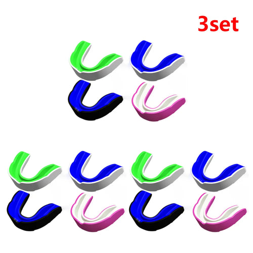 Fighting Training Mouth Guard Boxing Gum Shield Slim Fit Adult Sports